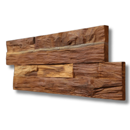 Obklad stream teak oil z boku